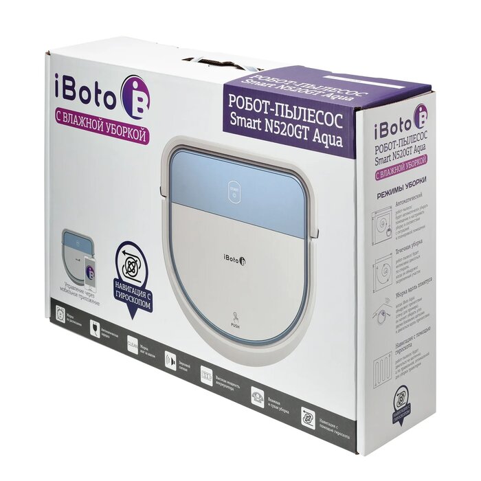Представлен робот-пылесос iBoto Smart N520GT Aqua / iXBT.Market / iXBT Live