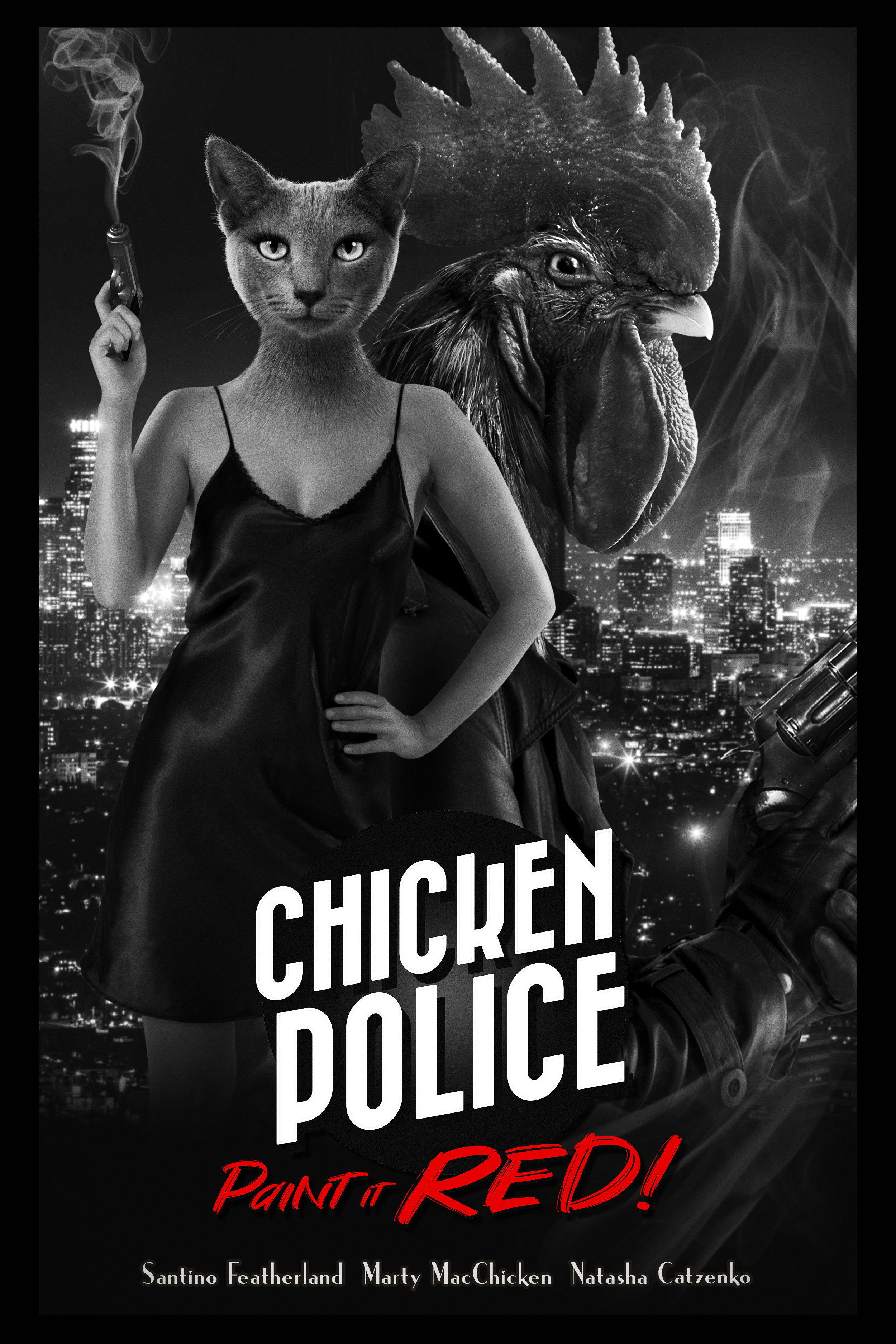 Chicken police код в камине