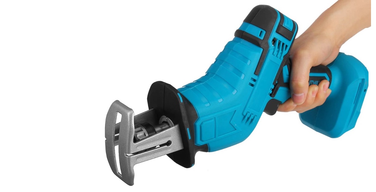 Портативная беспроводная сабельная пила (аккумуляторная ножовка) под ...