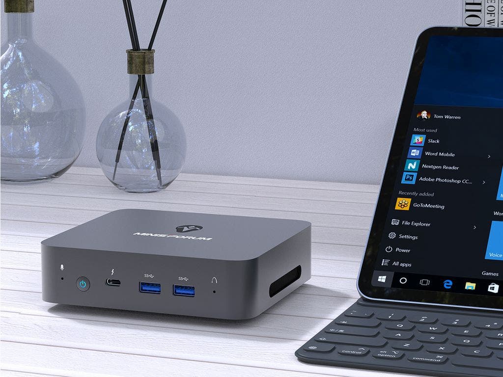 MINISFORUM X35GミニPC 第10世代 Core i3-1005G1 CPU @ 1.2GHz 16GB 