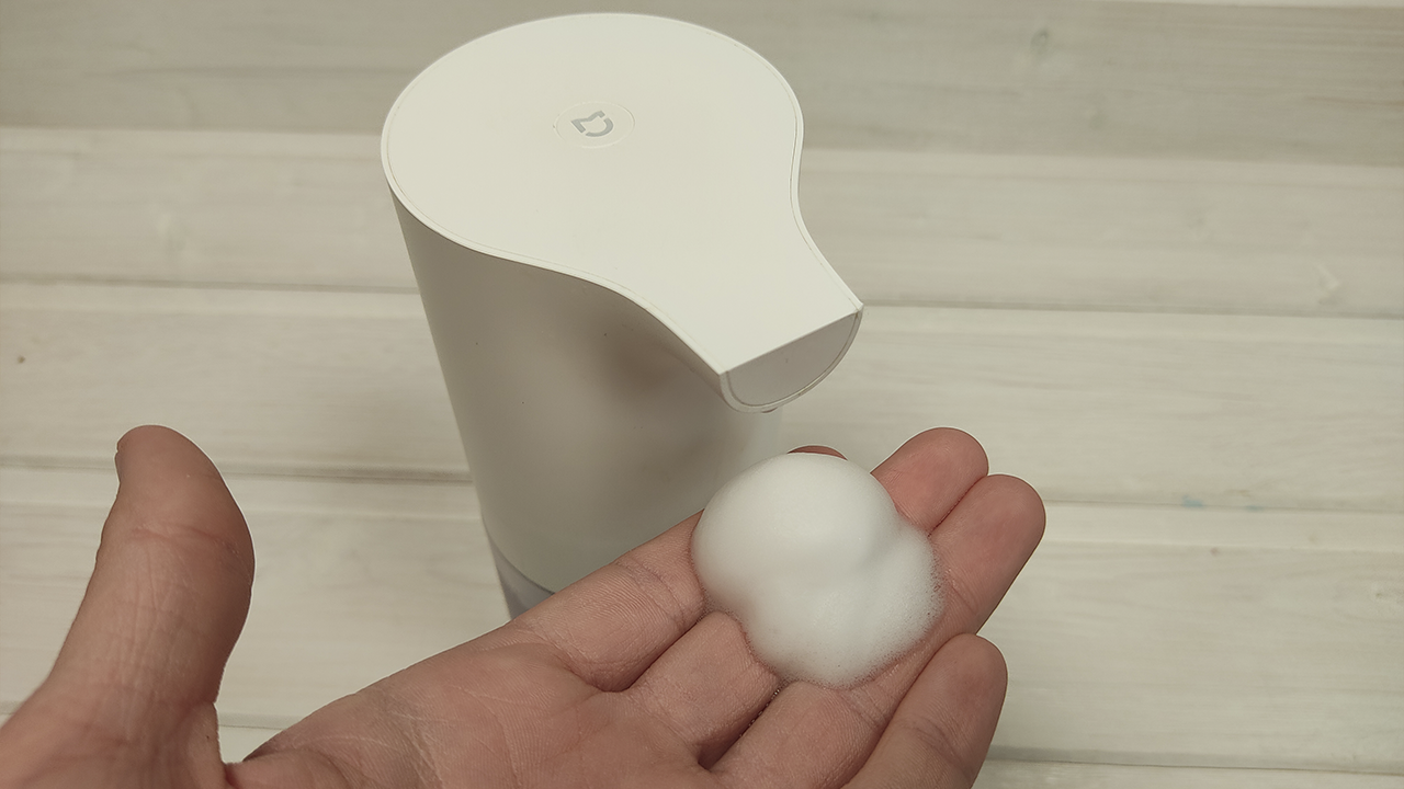 Xiaomi mijia automatic foam. Mijia Automatic Foam Soap Dispenser. Mijia Automatic Foam Soap Dispenser мыльный раствор 320 мл. Xiaomi Mijia Automatic Foam Soap Dispenser 420ml. Крышка Сяоми диспенсер.