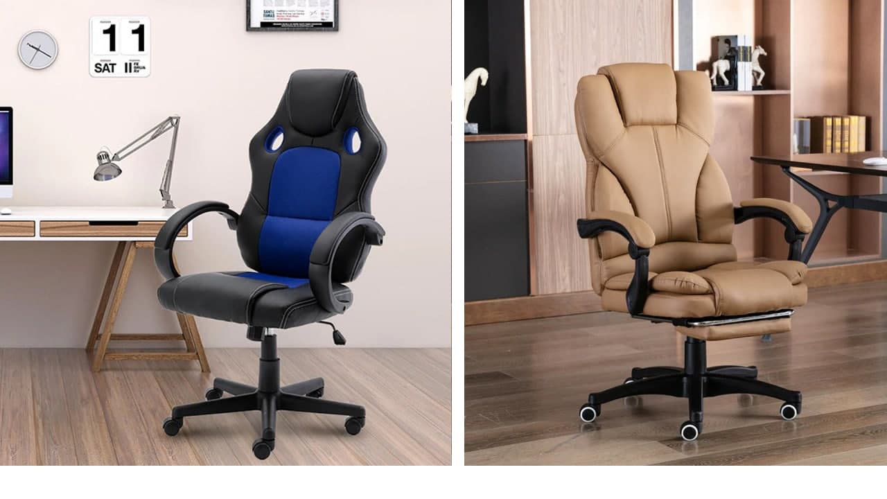 Кресла компьютерные для дома из ткани