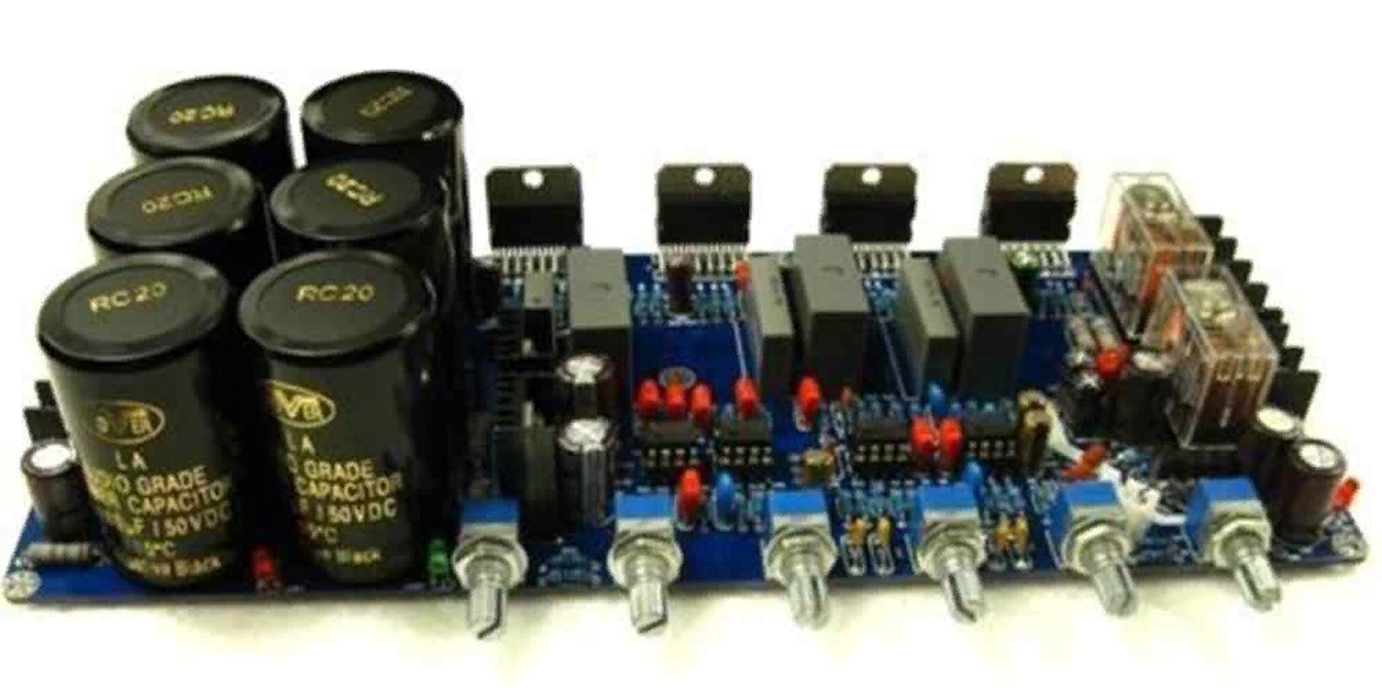 Усилитель НЧ D-класс 2.1, 2х50Вт, 1x100Вт (TPA3116), MP3117box