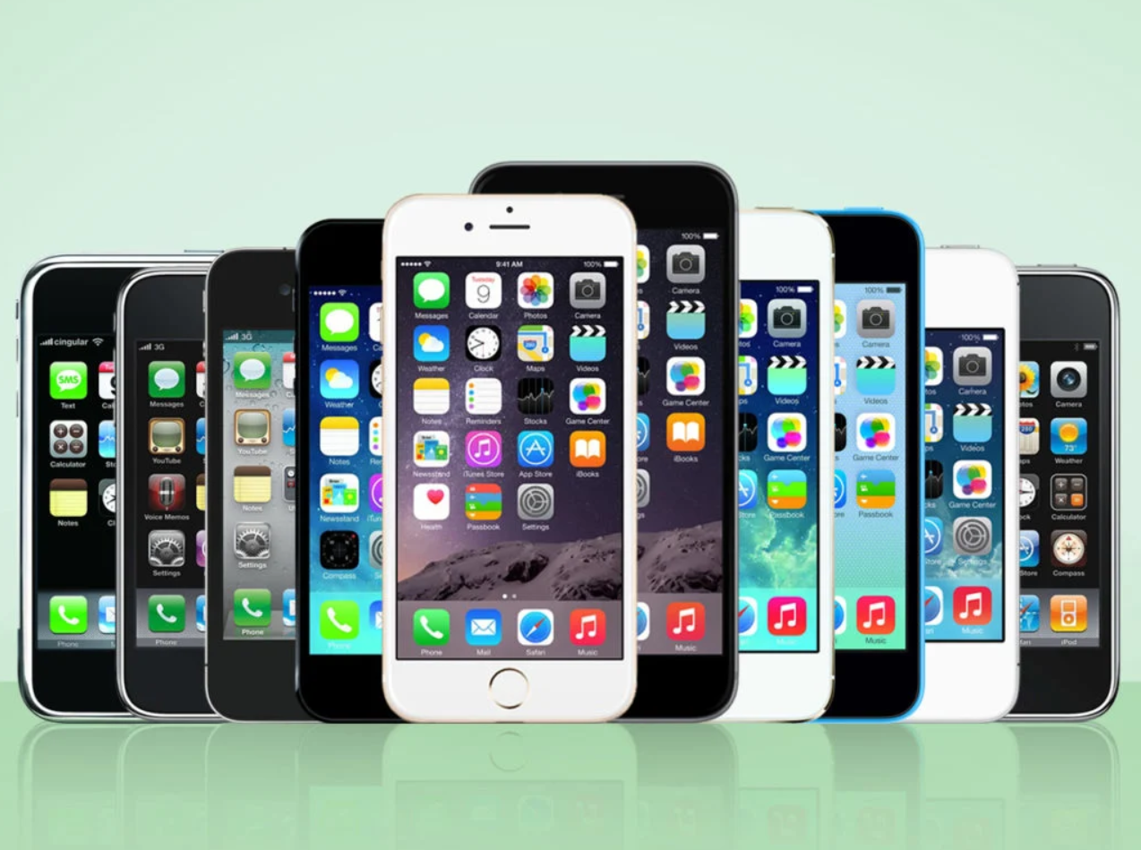 Телефоны заменяющие айфоны. Apple iphone 1. Разные айфоны. От айфона. Современный айфон.