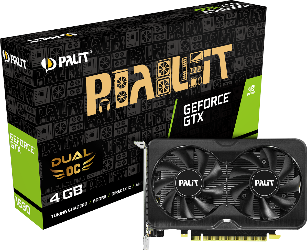 Palit представляет графические карты серии GeForce GTX 1630 Dual /  iXBT.Market / iXBT Live