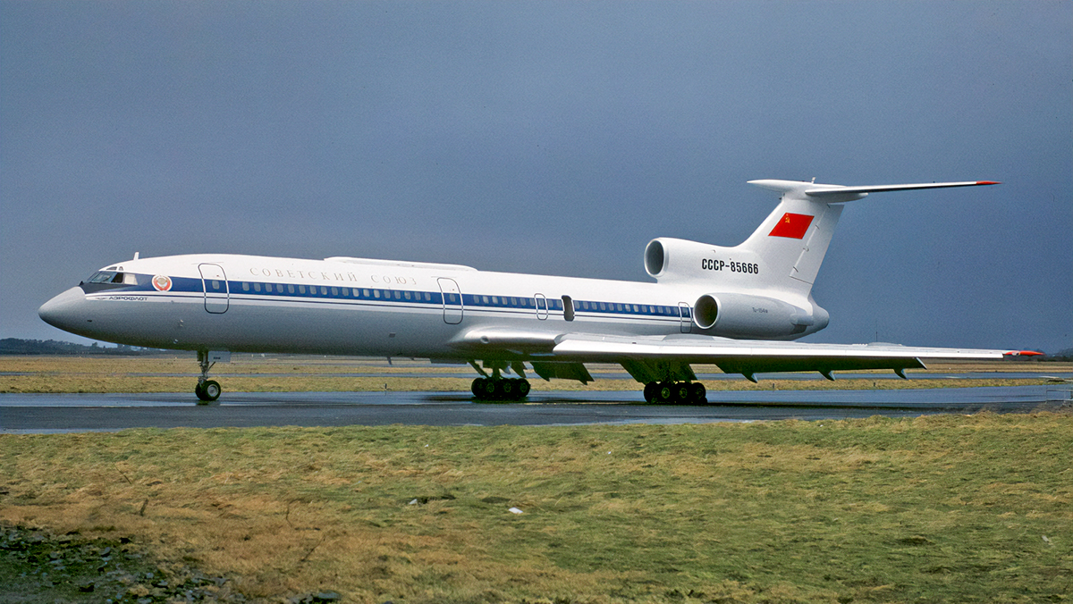 Ту-154 пассажирский самолёт