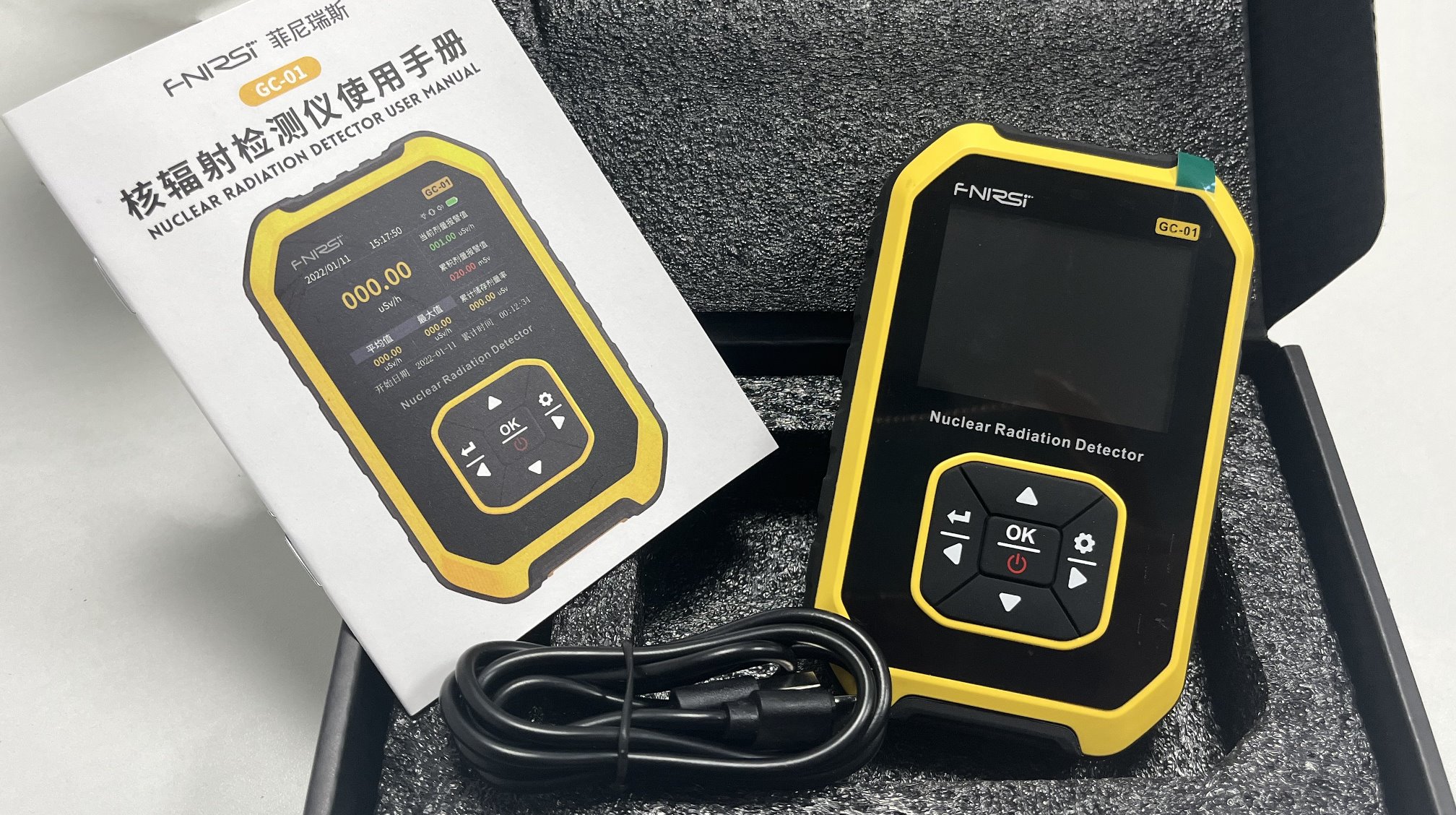 Измеритель уровня радиации Fnirsi Geiger Counter Meter. Превью новой модели  GC-01 с Алиэкспресс / Инструменты / iXBT Live