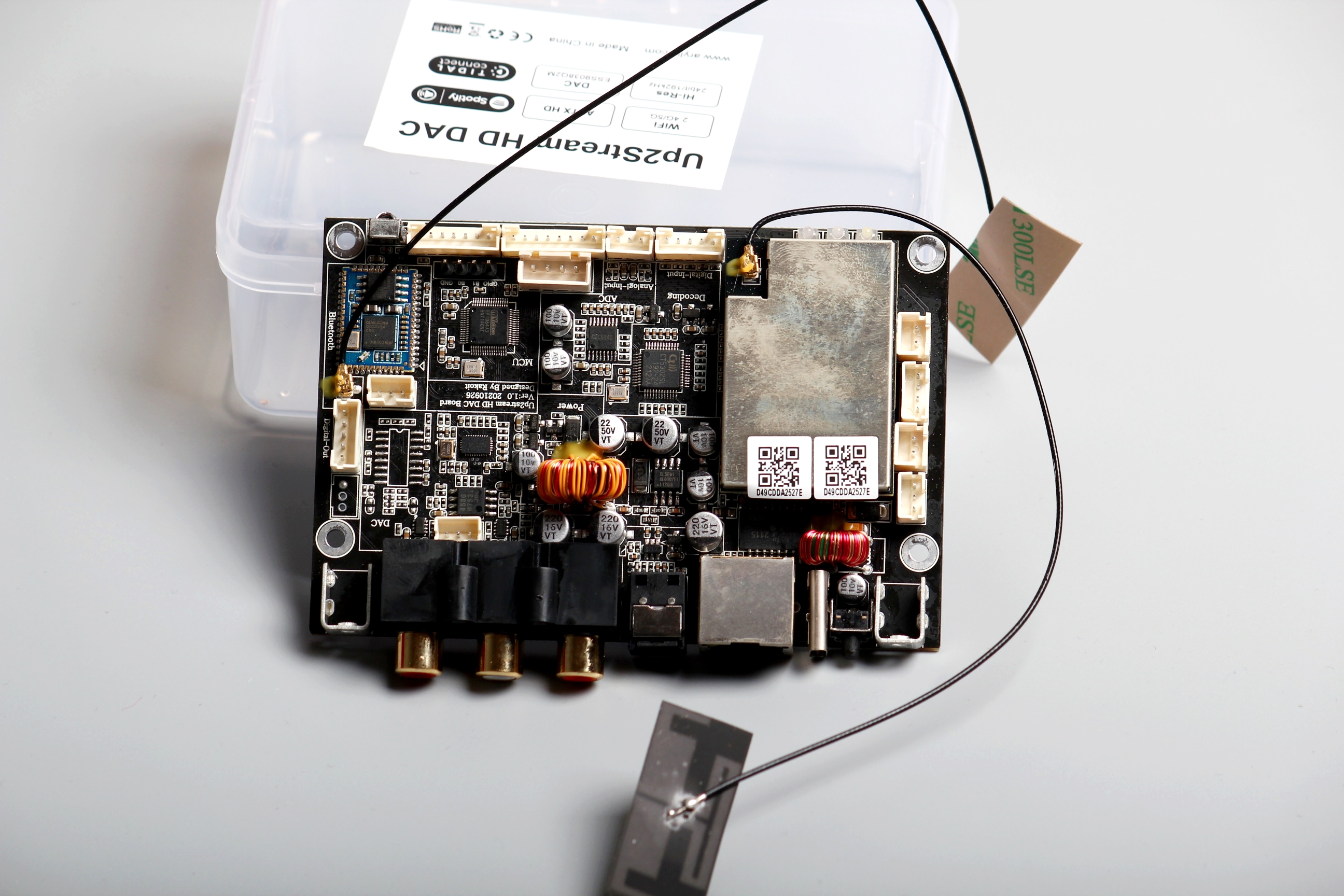 Сетевой аудиоцентр Arylic Up2Stream HD DAC на чипе ESS9038Q2M / Аудио и ...
