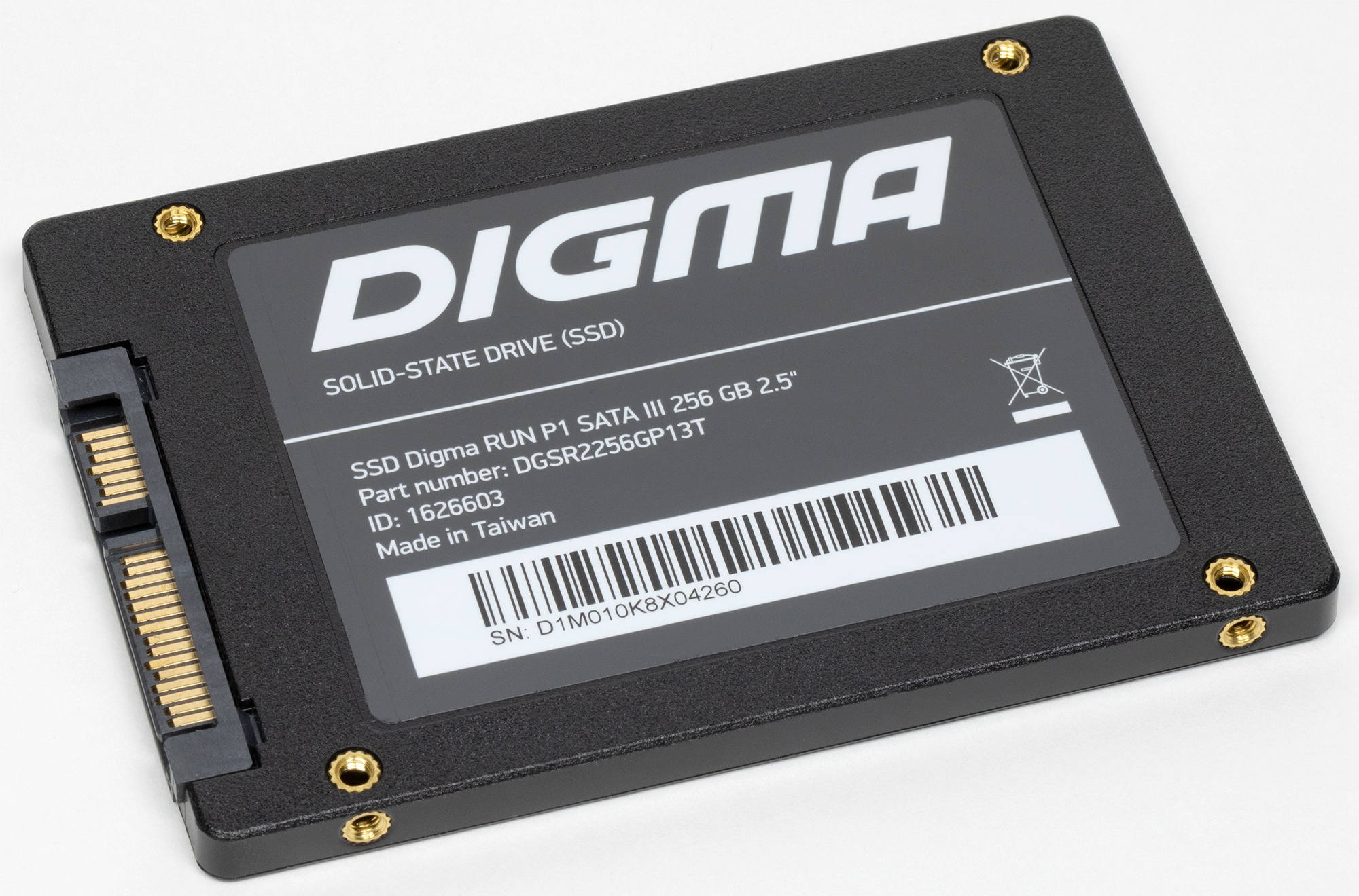 Первый взгляд на недорогой SSD Digma Run P1 256 ГБ: внезапная встреча с  MLC-памятью и оценка ее полезности в этом сегменте / HDD, SSD, флешки,  прочие носители информации / iXBT Live