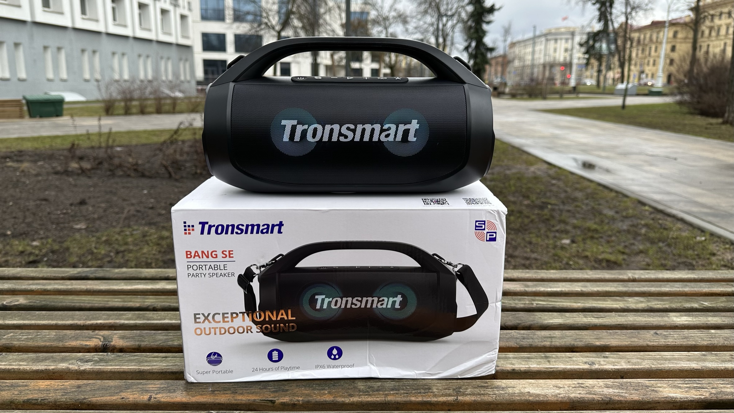 Обзор беспроводной колонки Tronsmart Bang SE: 40 Вт, IPX6, SoundPulse /  Hi-Fi и цифровой звук / iXBT Live