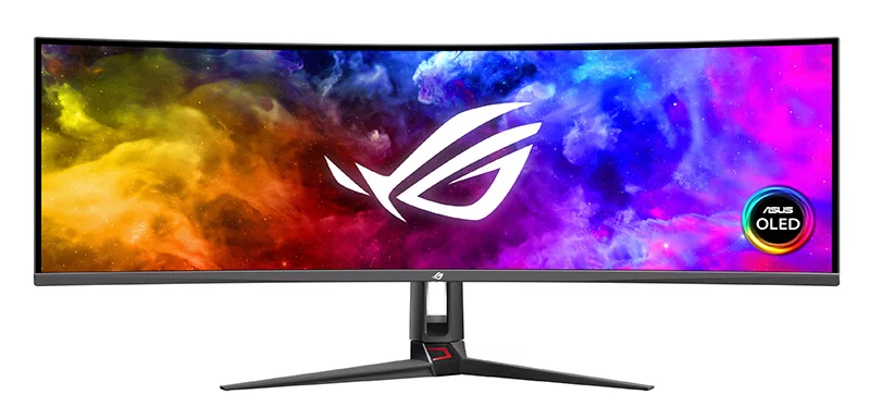 Представлен 49-дюймовый QD-OLED монитор от Asus с соотношением сторон ...
