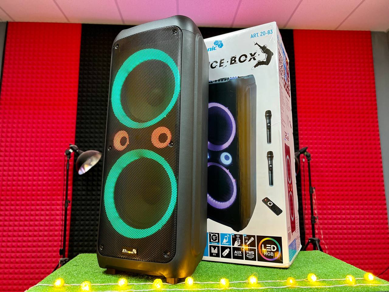Аудиосистема с эффектом присутствия ELTRONIC 20-83 DANCE BOX 800 / Блог ...