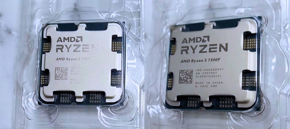 Новый AMD Ryzen 5 7500F может стать лучшим бюджетным игровым чипом