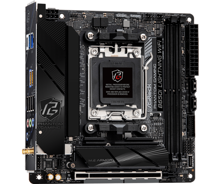 ASRock представляет новые материнские платы B650I и A620I Lightning ...