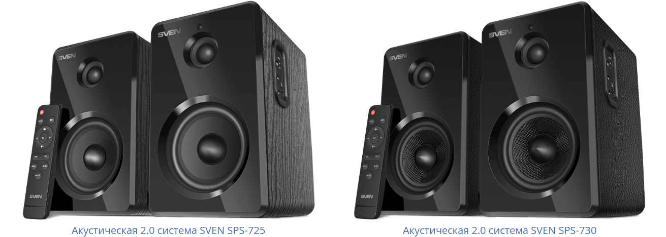 В России появились акустические системы Sven SPS-725 и SPS-730 / Блог ...