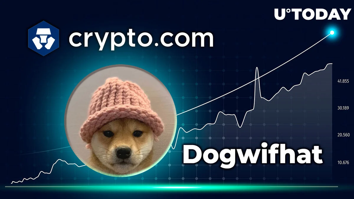 Новая мем-монета Dogwifhat взлетел на 100% после листинга на Crypto.com /  Криптовалюты, NFT и финансы / iXBT Live