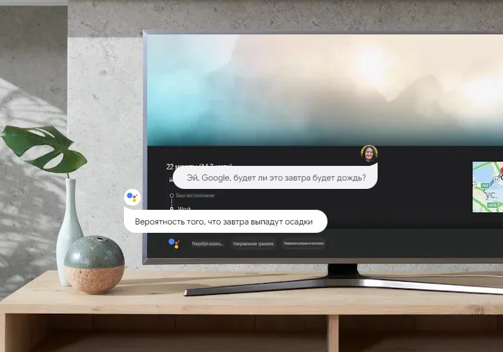 Google assistant samsung smart hot sale tv