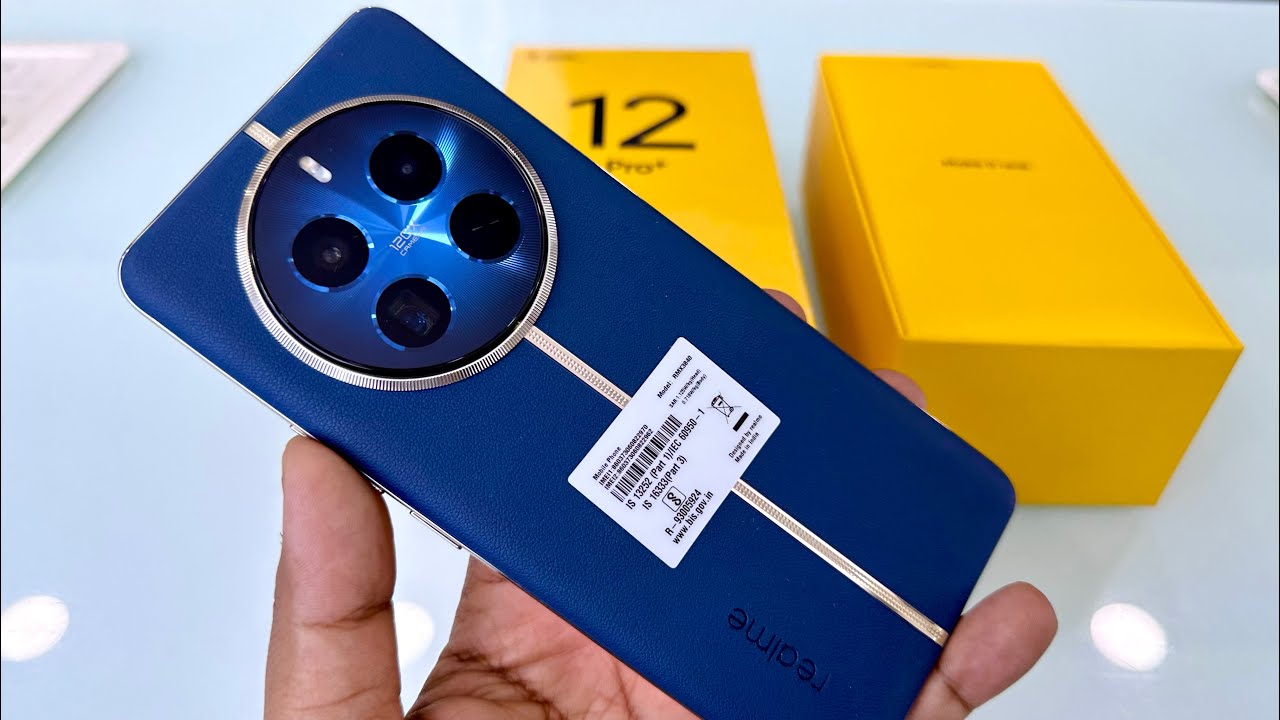 Представлен realme 12 Pro+ с перископической камерой в дизайне ...