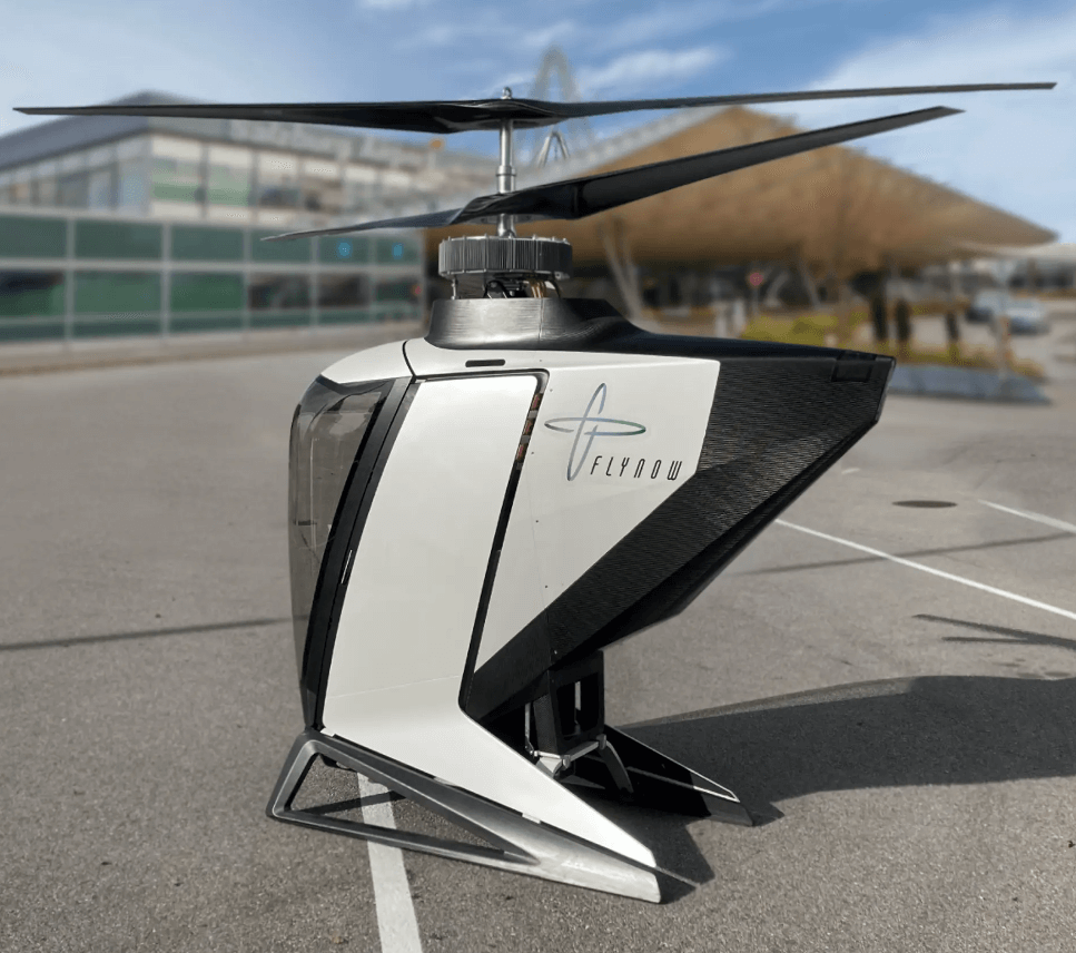 Хайтек среди одноместных летающих такси. eCopter от австрийского стартапа  FlyNow Aviation eCopter на электрической трансмиссии / Оффтопик / iXBT Live