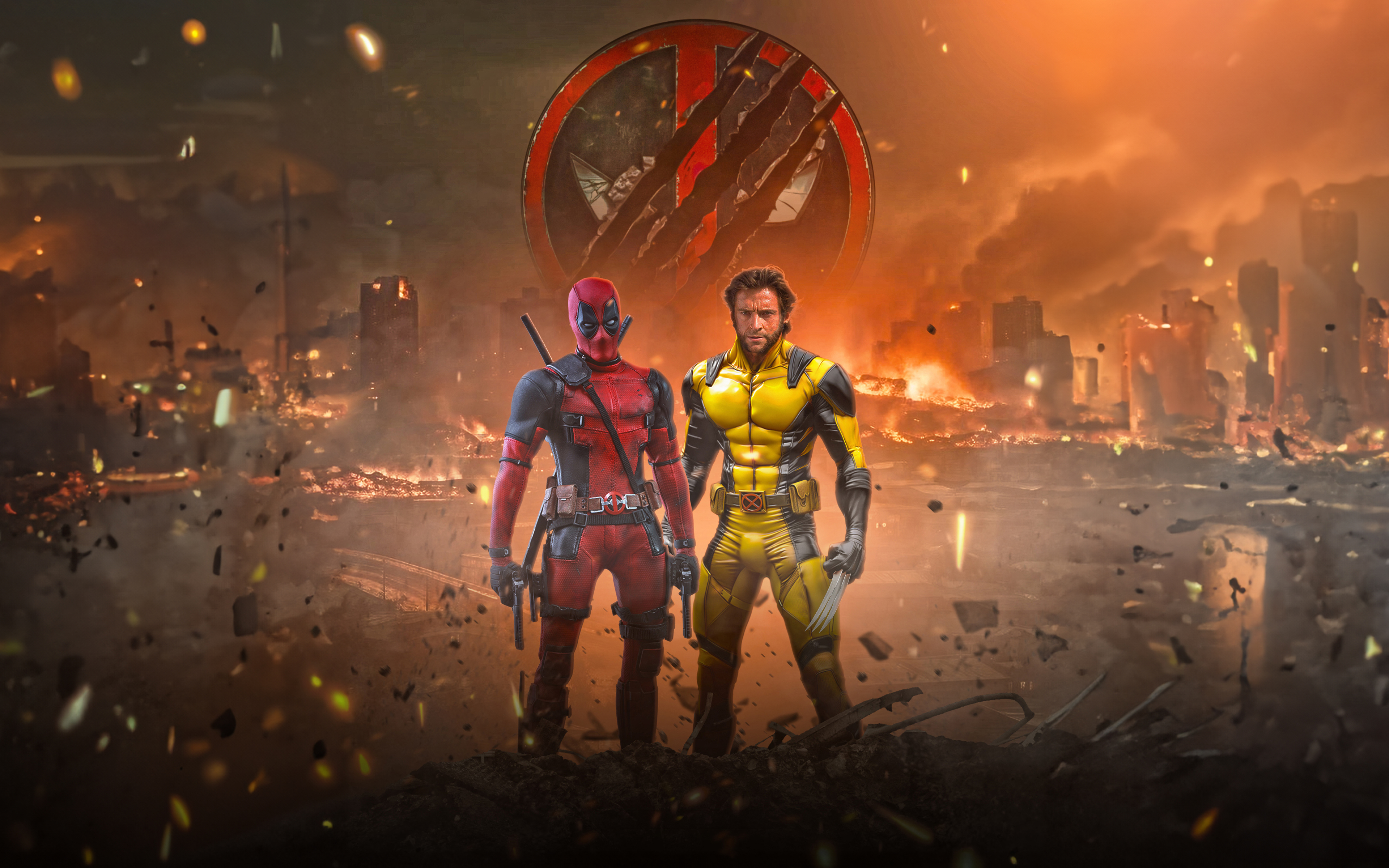 Deadpool wolverine 2024. Дэдпул 3 Росомаха. Дэдпул 3 и Росомаха 2024. Deadpool 3 Wolverine. Дэдпул и Росомаха обои.