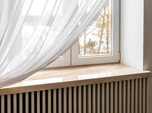 Как толщина определяет общий вид подоконника из искусственного камня ...