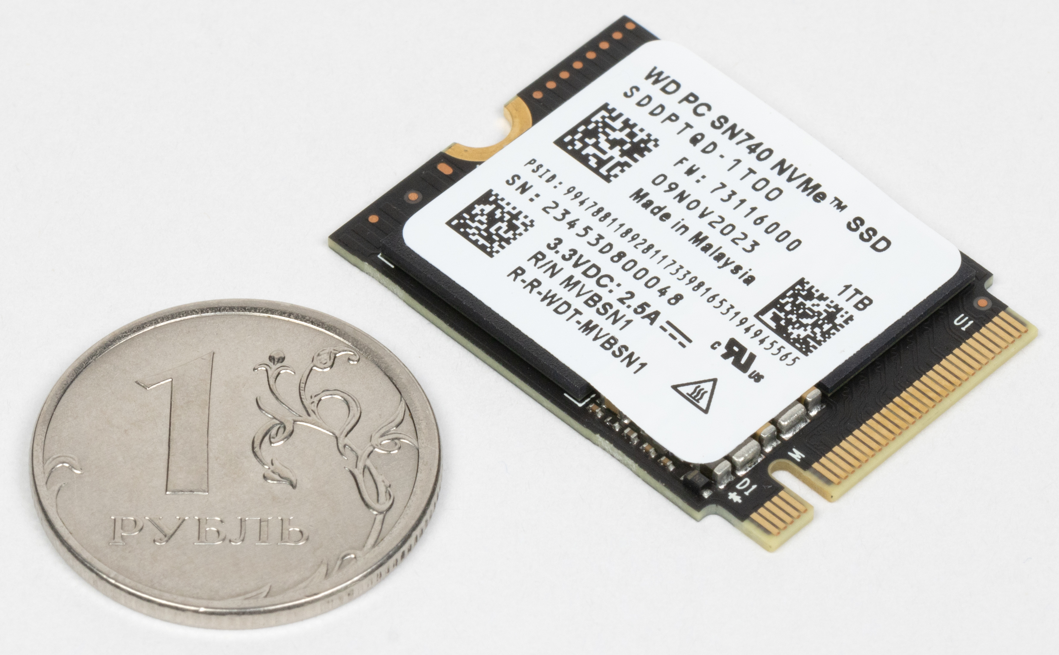 Обзор SSD WD PC SN740 1 ТБ формата M.2 2230: маленький свирепый
