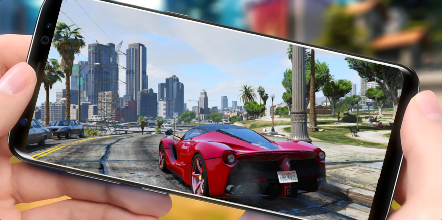 Запускаем GTA V на смартфоне под управлением Android / ИИ, сервисы и ...