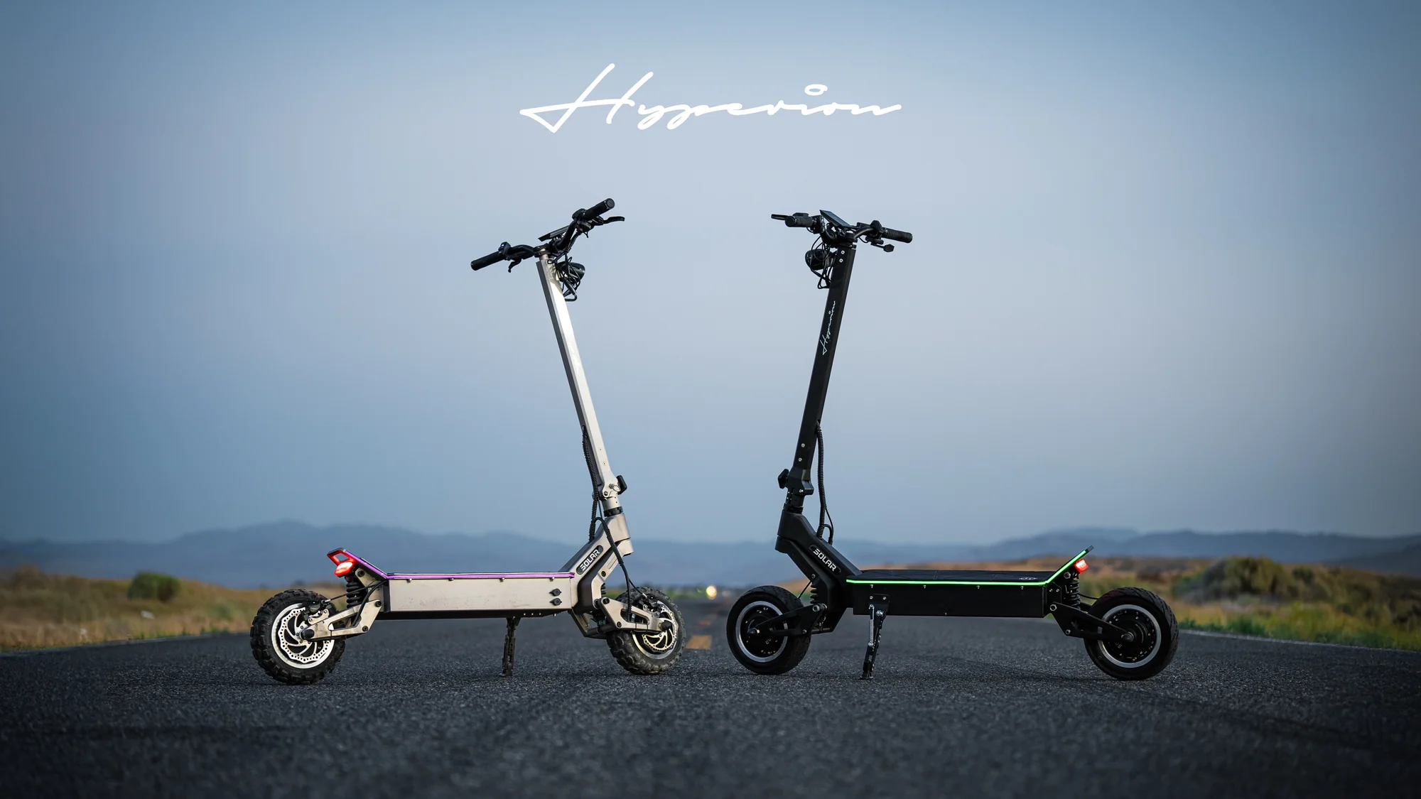 По 4500Вт на колесо и больше 100кмч. Скоростной электросамокат Solar  Scooters Hyperion готовится в выходу / Автомобили, транспорт и аксессуары /  iXBT Live