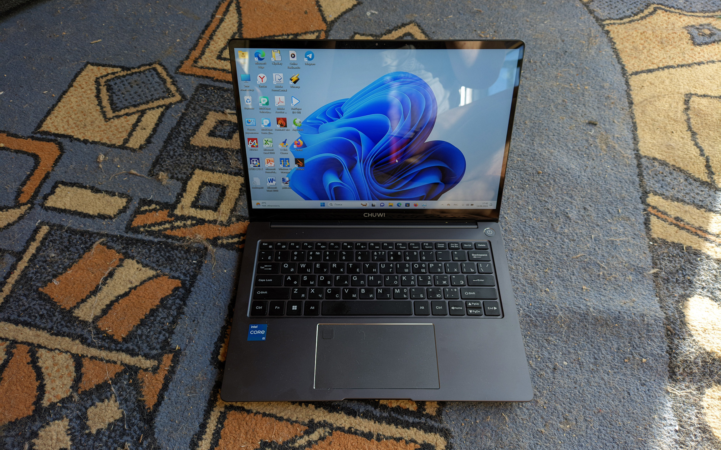 Превью Chuwi Corebook i5 13 2024: новый ультракомпактный 13" ноутбук с ...