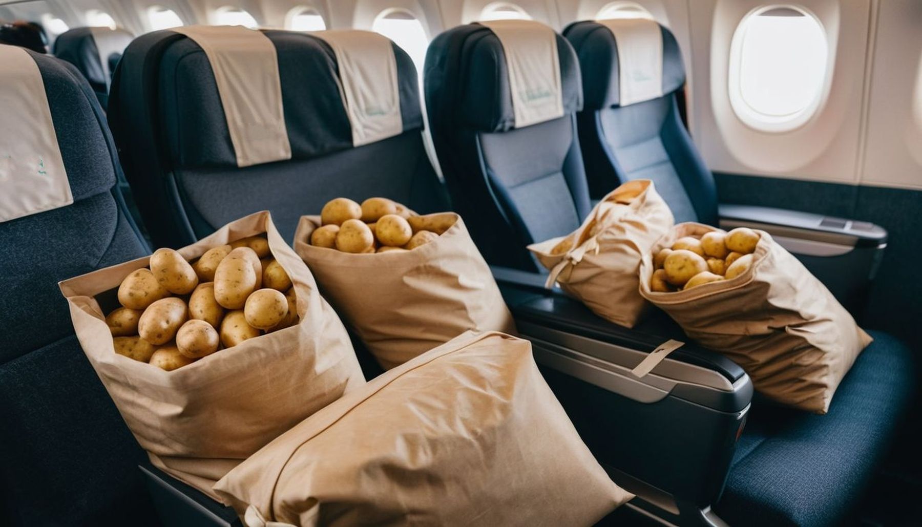 Зачем в пассажирские самолеты сажают мешки с картошкой / Авто и ...