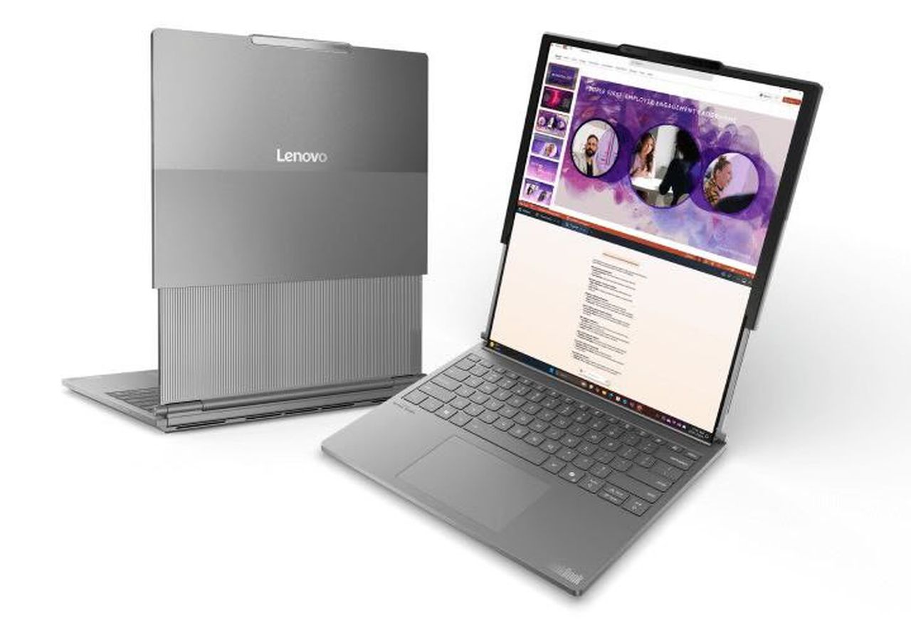 Lenovo представит на CES 2025 первый ноутбук с выдвижным дисплеем ...