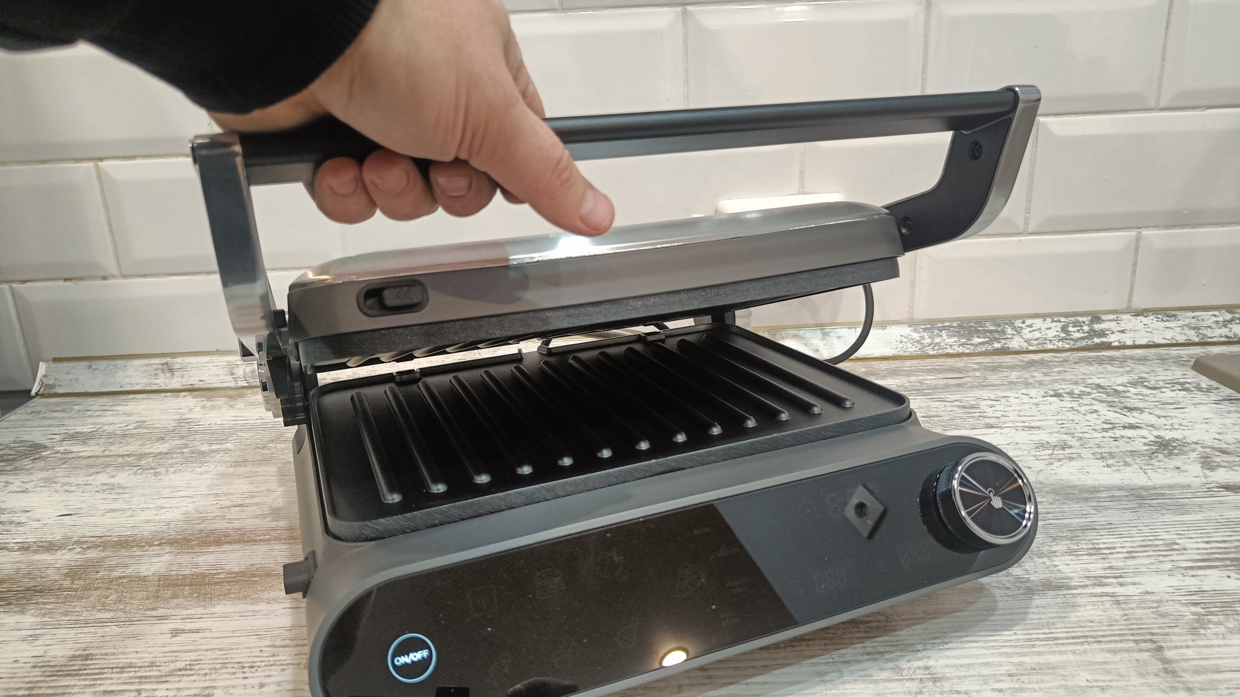 Обзор мощного гриля Redmond SteakMaster GM303: сенсорное управление ...