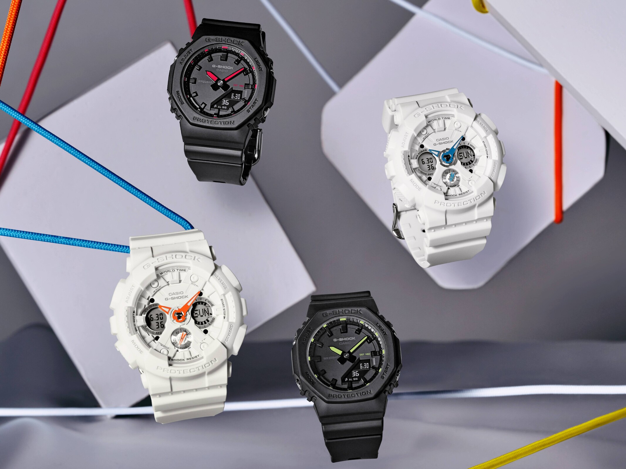 Casio представила новые цифровые часы линейки G-Shock со спортивным ...