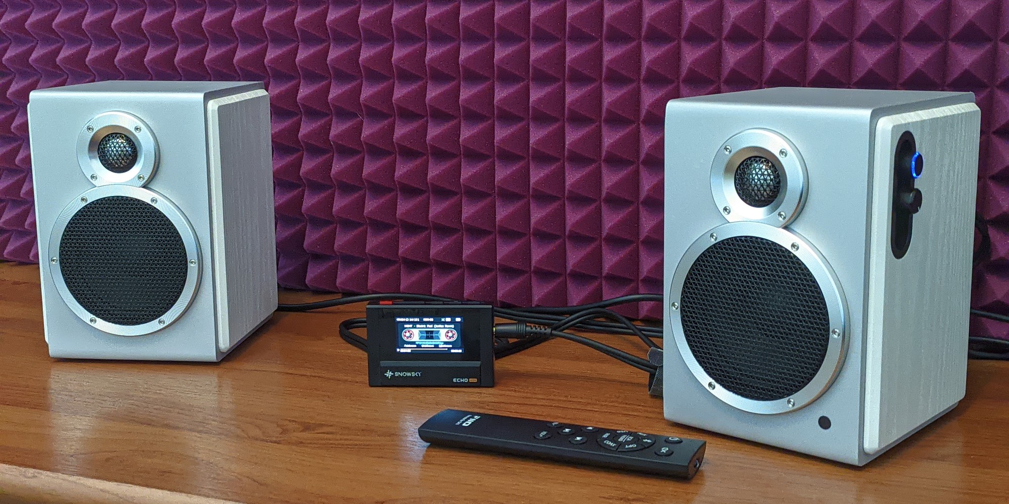 FiiO SA1 - обзор компактных Hi-Fi колонок с Bluetooth и другими
