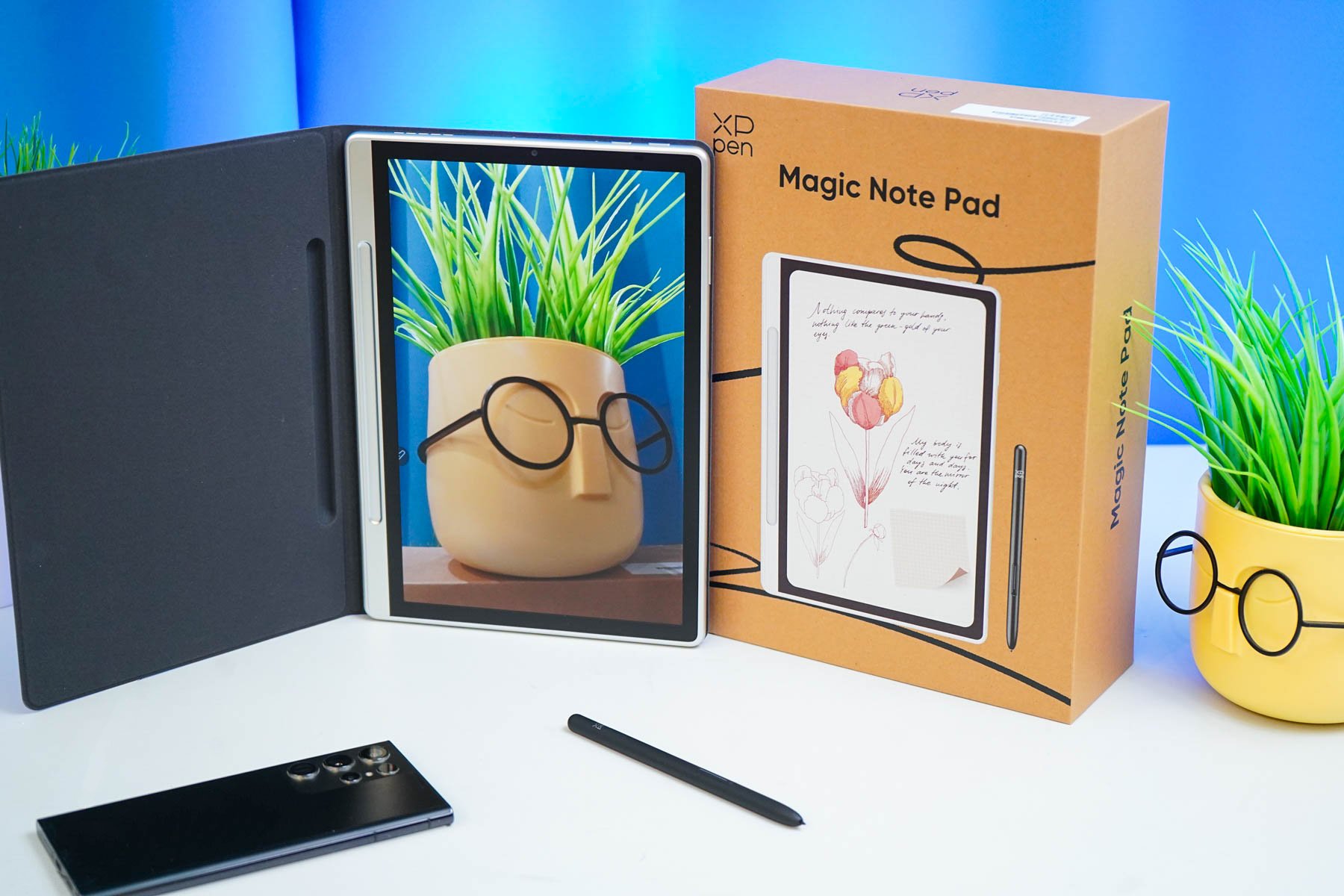 Обзор графического планшета XPPen Magic Notepad: необычный смарт ...