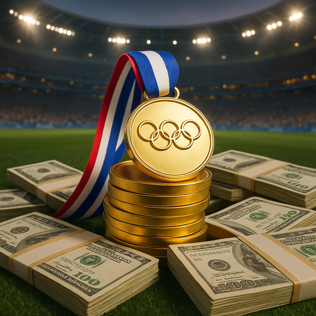Золотой дождь: ТОП-10 стран, где олимпийским чемпионам платят больше всего