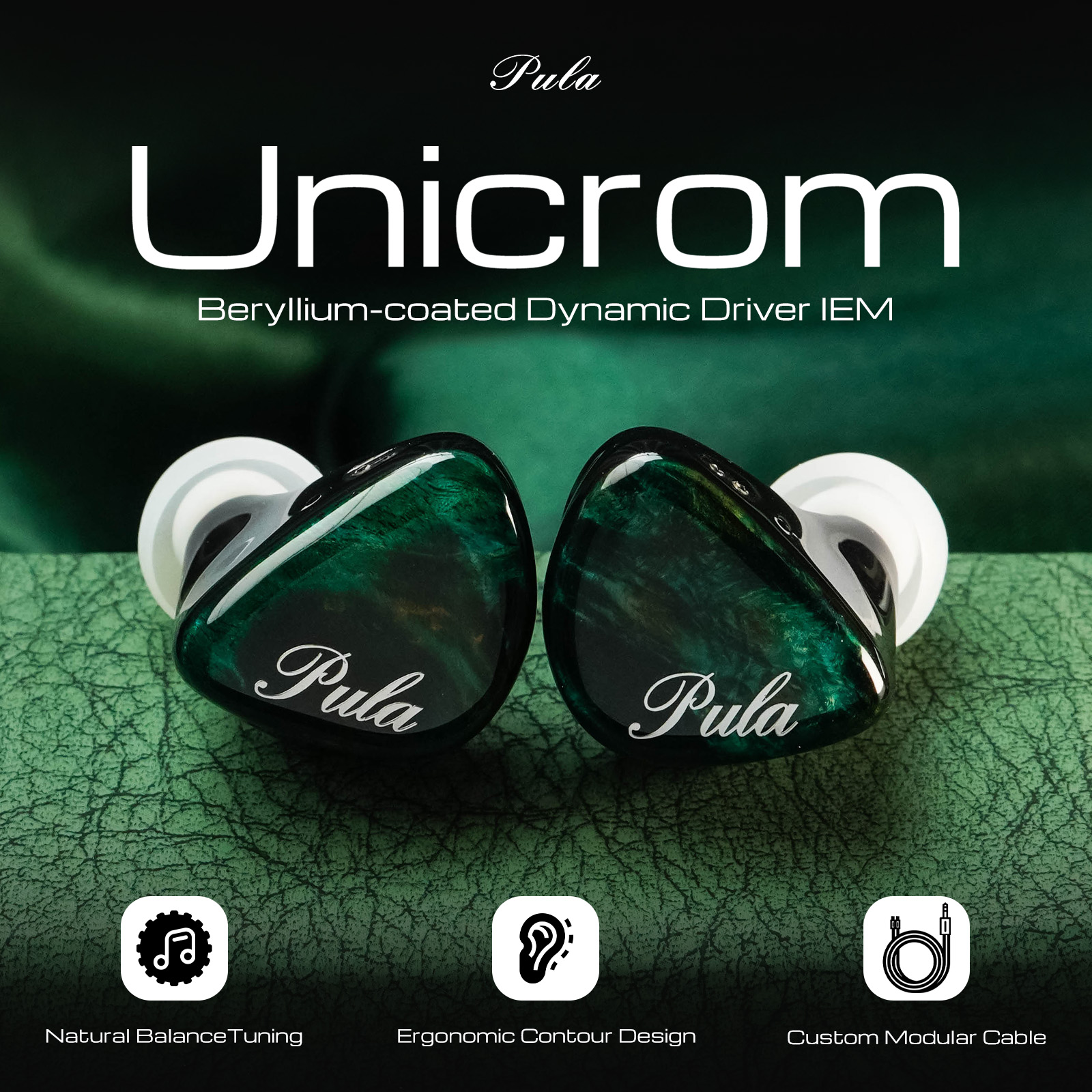 Pula Audio выпустили наушники Pula Unicrom с динамическим