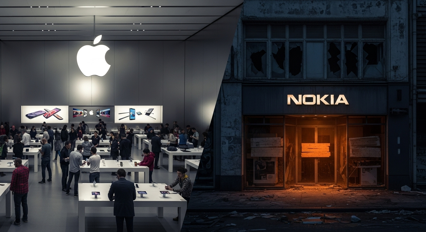 Apple Inokia Вердикт: Apple повторяет путь Nokia. И виноват в этом не Тим Кук, а ...