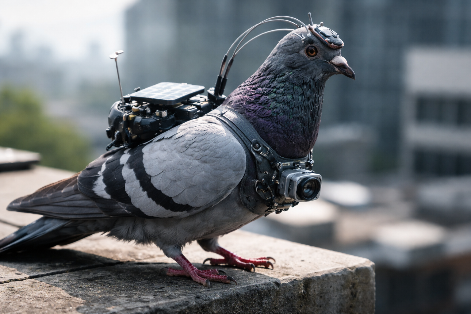 Российский стартап Neiry заявил о создании голубей-биодронов