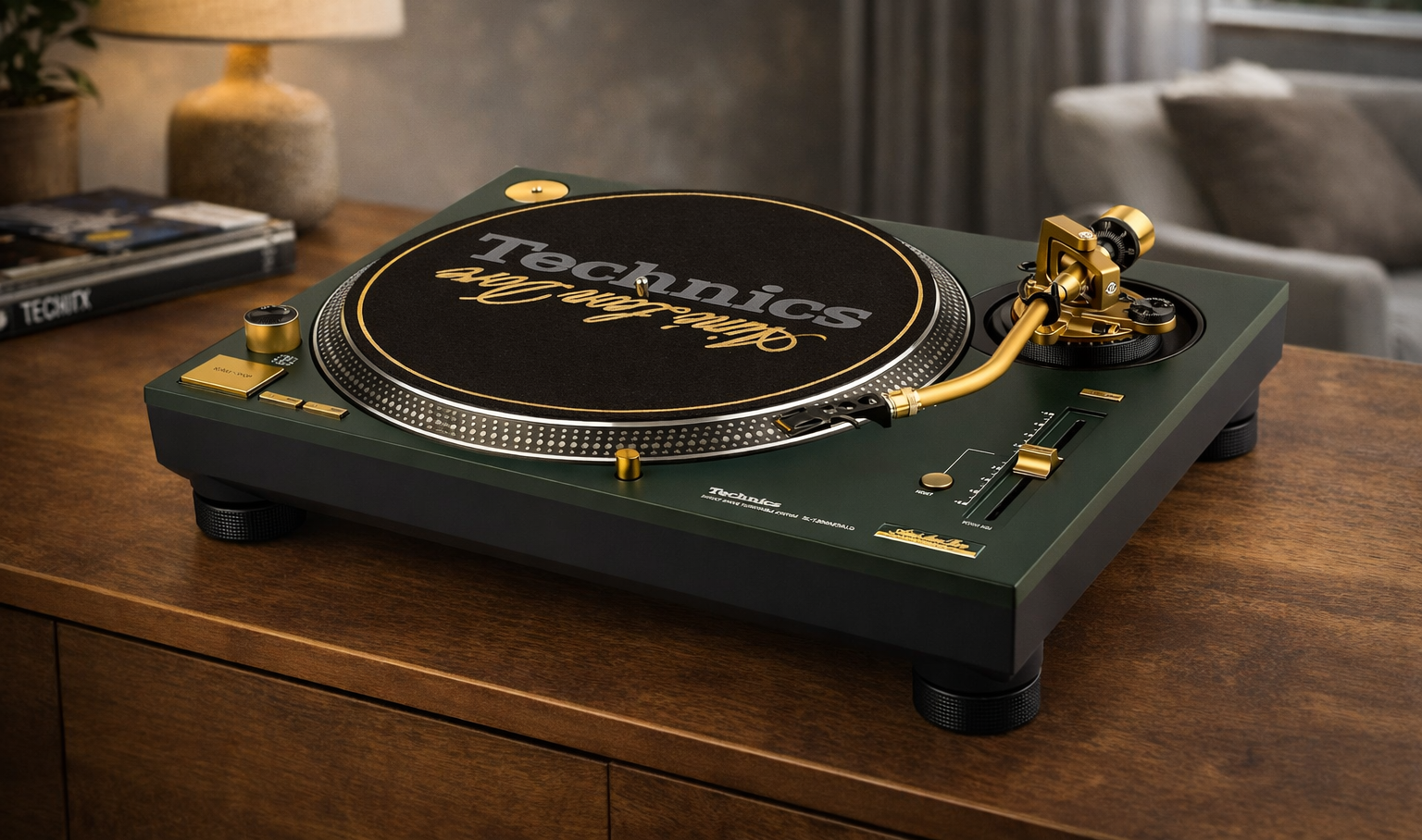 Technics выпустила лимитированный проигрыватель SL-1200M7ALD в 
