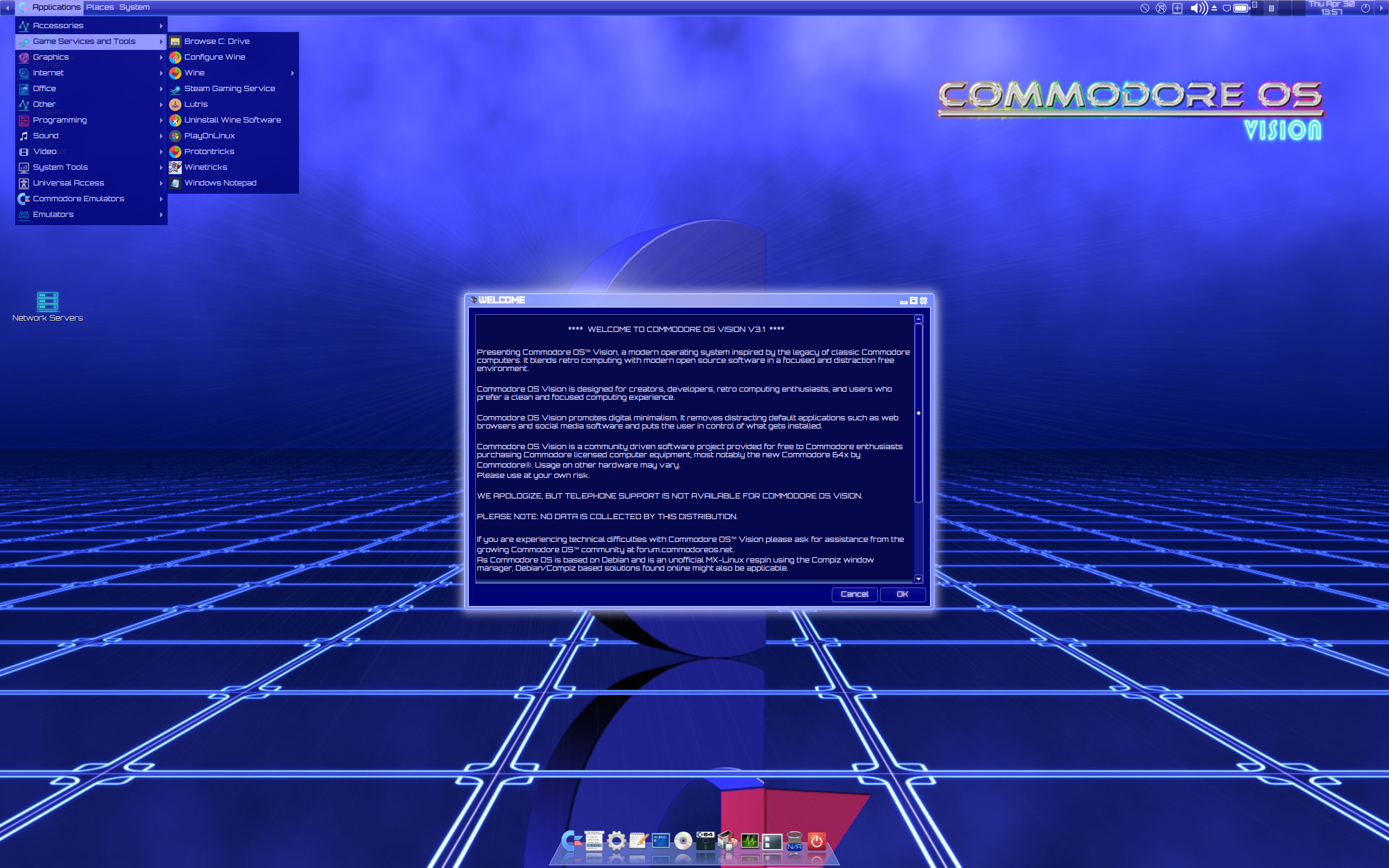 Commodore возвращается с Linux-основой: выпущена Commodore OS 3.1 на ...
