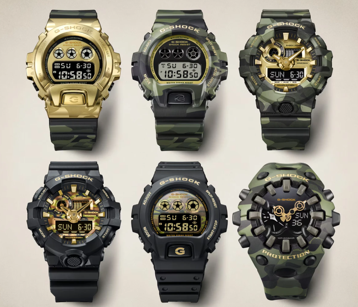 Casio готовит 17 новых моделей G-Shock уже в этом июне: раскрыты