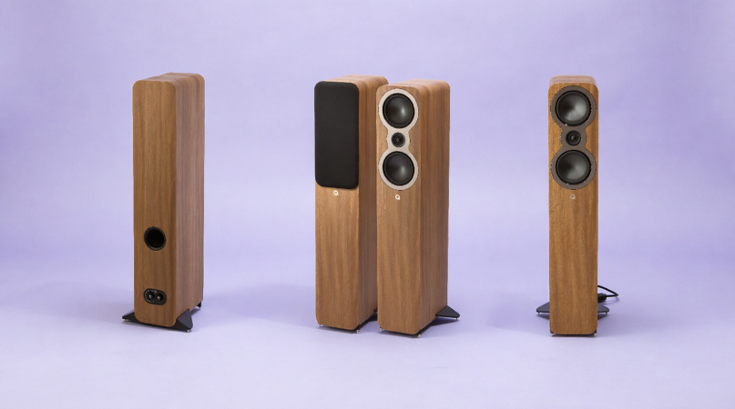 Q Acoustics выпустила напольные колонки для больших впечатлений даже в маленькой комнате