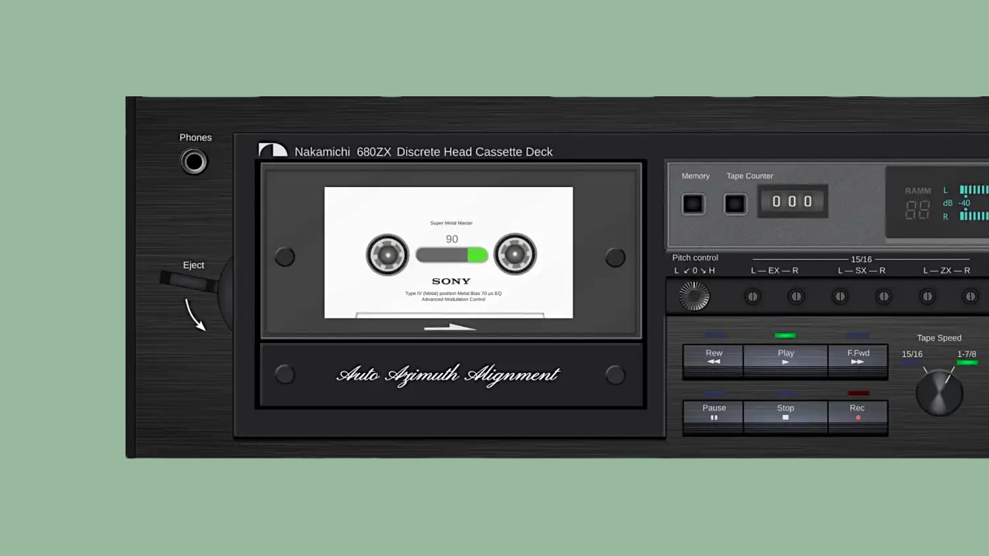 Nakamichi 680ZX: как японцы получили Hi-Fi звук из компакт-кассеты